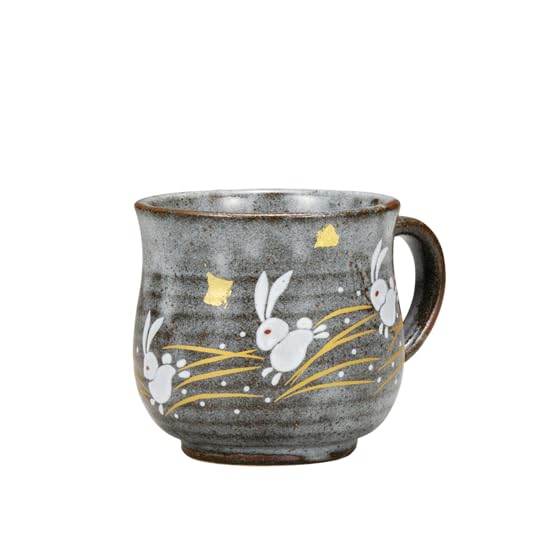 

Kutani Ware Iwataya Mug Hanehusagi Kutani Ware K8-828