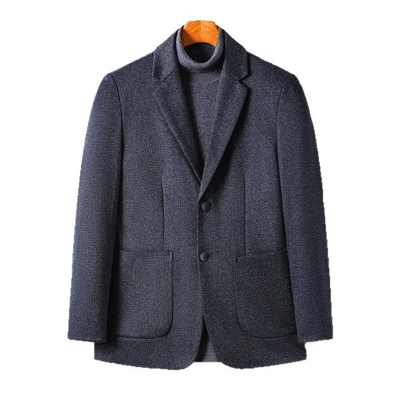 Autumn Suit Jacket for Men's New Fashionable Casual Suit for Middle-aged and Young Korean Version