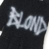 BLACKBLOND BBD Graffiti Logo Ripped Hand Warmer Gloves (Black)