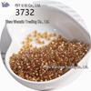 Miyuki 3mm Iridescent Silver-Lined Seed Beads for DIY Crafting, Bracelets, and Necklaces