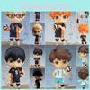 Detaillierte 10cm Haikyuu Figur Hinata Shoyo PVC Action Spielzeug Perfekt zum Spielen und Sammeln