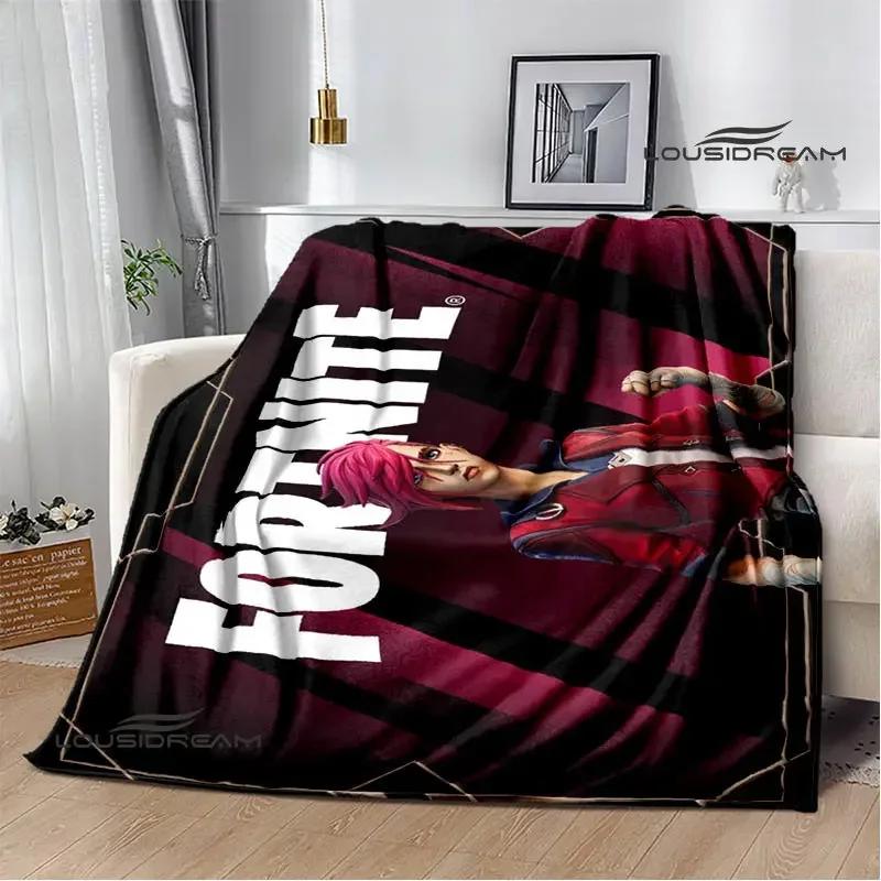 Arcano: Coperte con stampa di cartoni animati di League of Legends per tenersi al caldo, morbide e confortevoli, per casa, viaggio, letto, regalo di compleanno