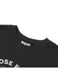 MATCHGLOBE Rose Circle Crop Top (Black)