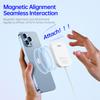 3 in 1 Portable Magnetic Wireless Charger with Stand for iPhone 16 Pro Max 15plus 14pro  Watch S10 Airpods Pro2 Devices