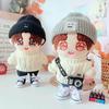 AXLUCE Plush Toy Clothes 20cm Knit Hat Sweater Pants Outfit