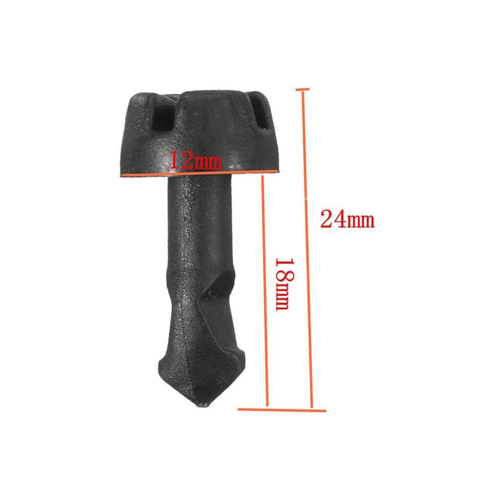 Black Turn Clips For Engine Top Cover Sealing Screw