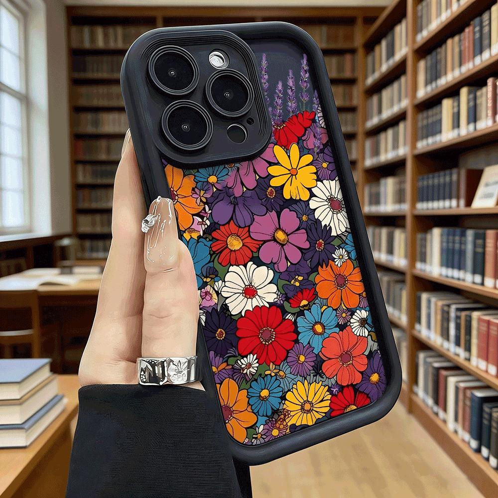 Wildflowers with Lavender Shockproof Soft Phone Case For Xiaomi Redmi Note 15 14 13 12 11 10 9 8 Pro Anti-Slip Anti-Fall Cover