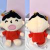 Kuromi Plush Keychain With Heart Shape For Bag Decoration And Collectible Fans