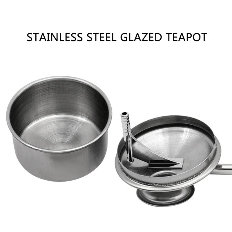 Stainless Steel Blowing Glaze Pots , 100ml Capacity, Glaze Blowing Pots Painting Sprayer Pottery Atomizer Glazes Pots