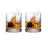 Striped Wine Glass Transparent Whiskey Cocktail Glasses European Style Iced Latte Coffee Cups Classical Mug Party Bar Glassware