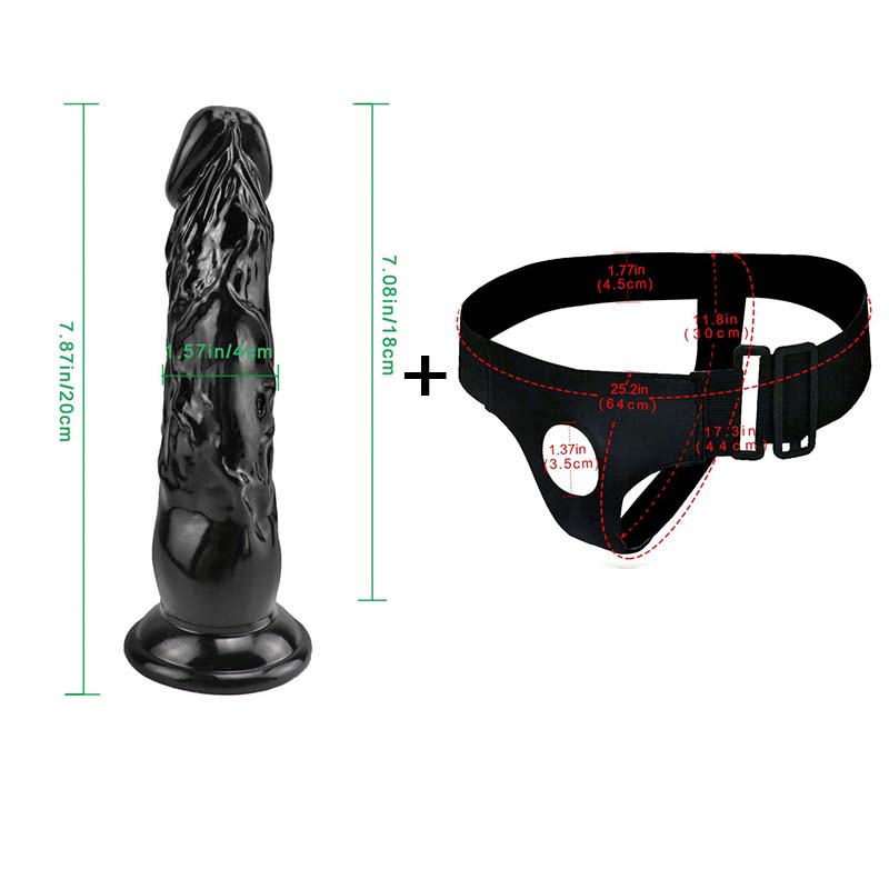 Realistické penisové dildo RUNYU Strapon Dildo pro ženy Pásek na kalhotky Sexuální hračka pro lesbické ženy Vaginální stimulátor