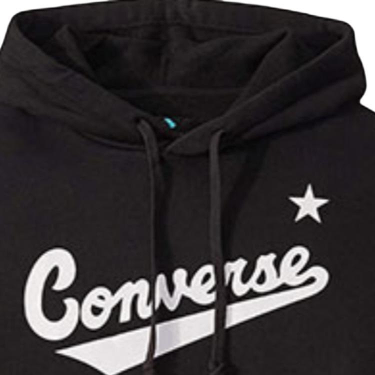 Converse Nova Pullover Hoodie Asia Sizing 'Black' Men's 10019004-A01