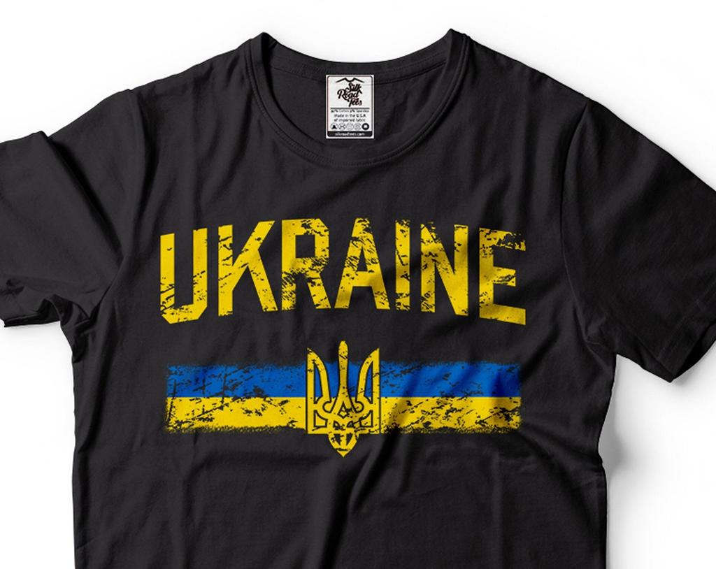 Oekraïne Patriotisch Shirt Oekraïne Vlag T-shirt Oekraïense Cadeaus Oekraïne Logo Shirt Heren Dames Oekraïne Unisex Shirt Oekraïne Land Shirt