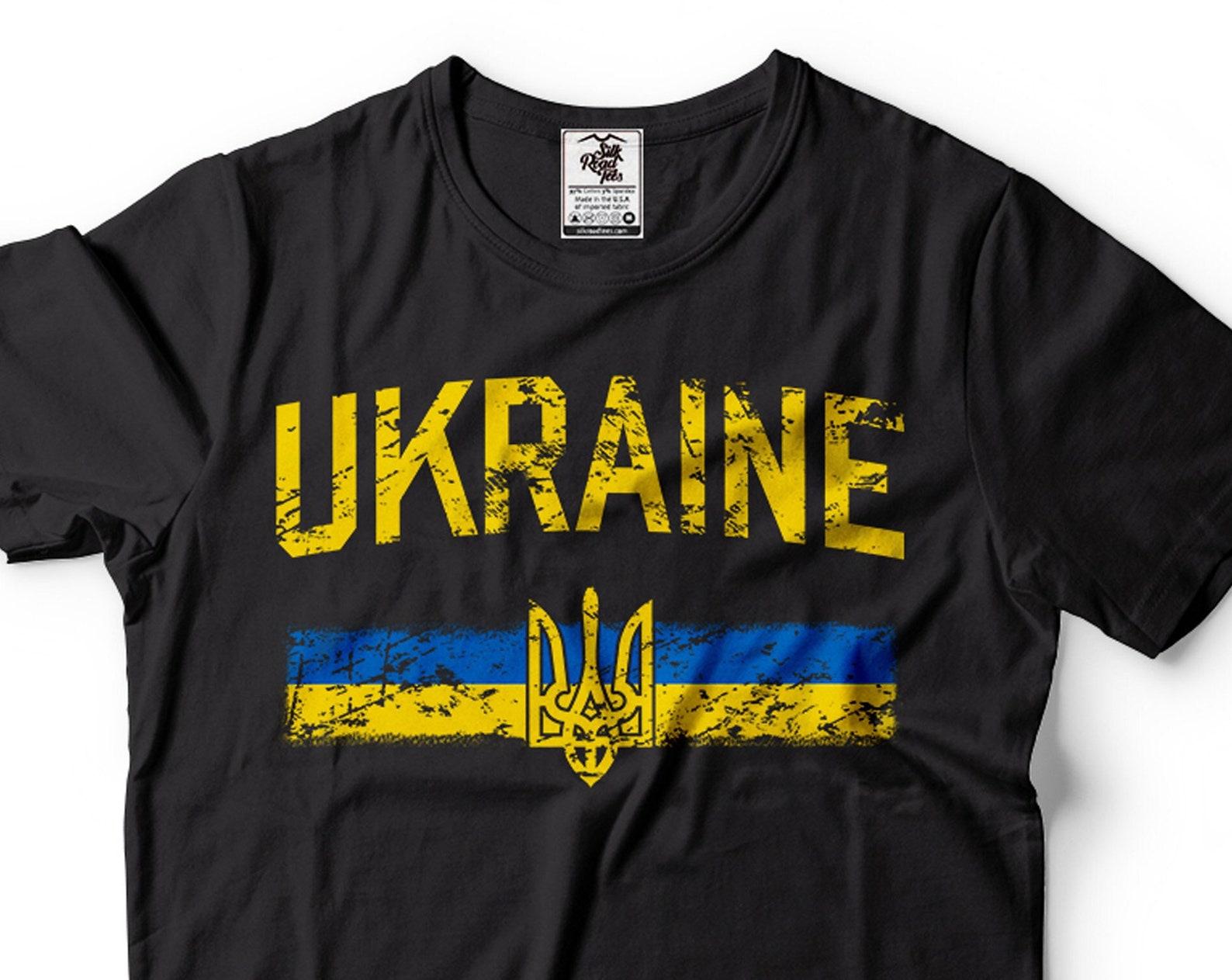 Ukraine Patriotic Shirt Ukraine Flag Tee Ukrainian Gifts Ukraine Logo Shirt Mens Womens Ukraine Unisex Shirt Ukraine Country Shirt 2XL