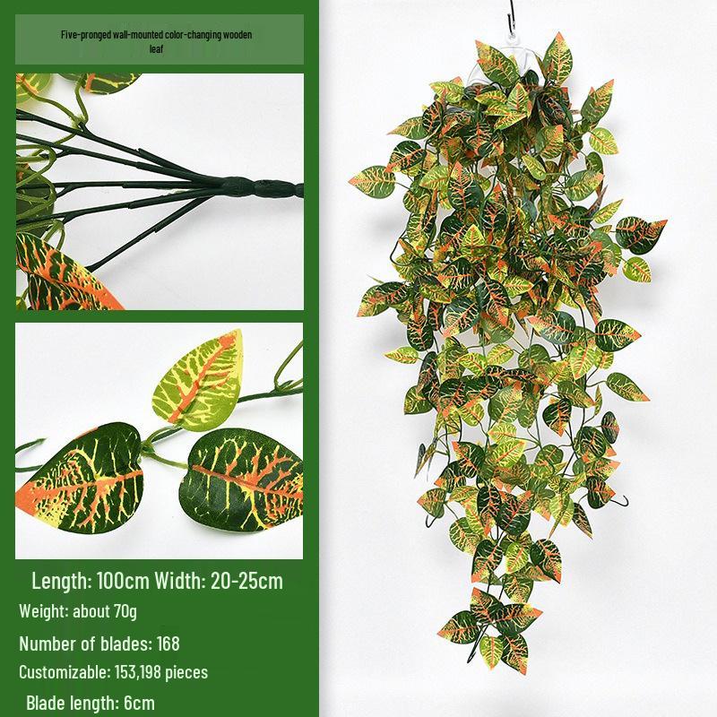 Artificial Hanging Vine Plant for Home Décor: Ideal for Living Room, Bedroom, Bathroom, Kitchen, Windowsill, Balcony, and Courtyard.