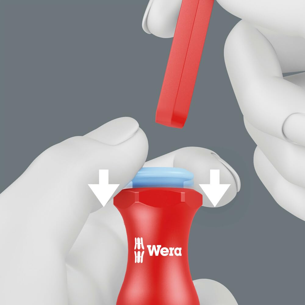 Wera 05006631001 Kraftform Kompakt VDE Stainless Steel 17 1 Set Imported from Ultra-Thin Color-Coded System, 17-Piece [Officially Japan]