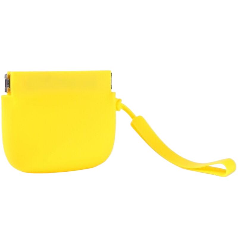 Silicone Coin Purse Keychain Small Silicone Pouch Wired Earbud Case 10X8Cm/3.94X3.15 Inches Coin Holder Pouch Silicone Storage