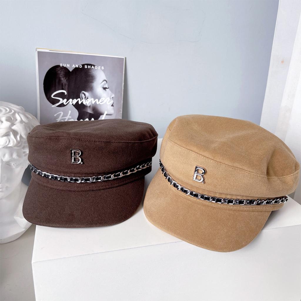 Buy Peaked Newsboy Cap Hat Wool Blended 