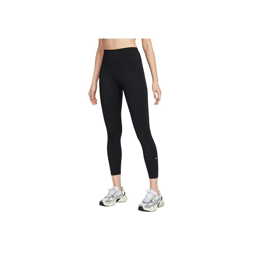 Nike Slim Fit Elastic Mid-Waist Sports Long Pants Women Bottoms Black FN3233-010