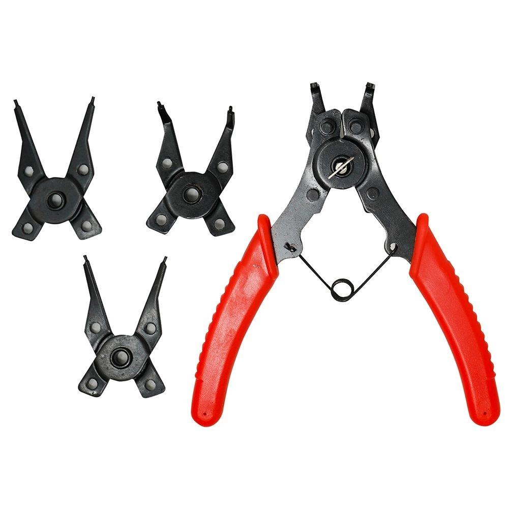 Straight Heads Car Accessories Dustproof Snap Ring Pliers