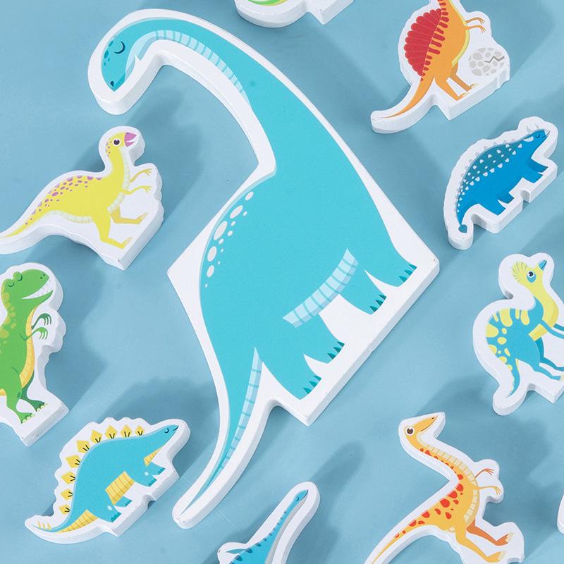 Dinosaur Stacking Blocks: Educational, Interactive Desktop Game for Young Children