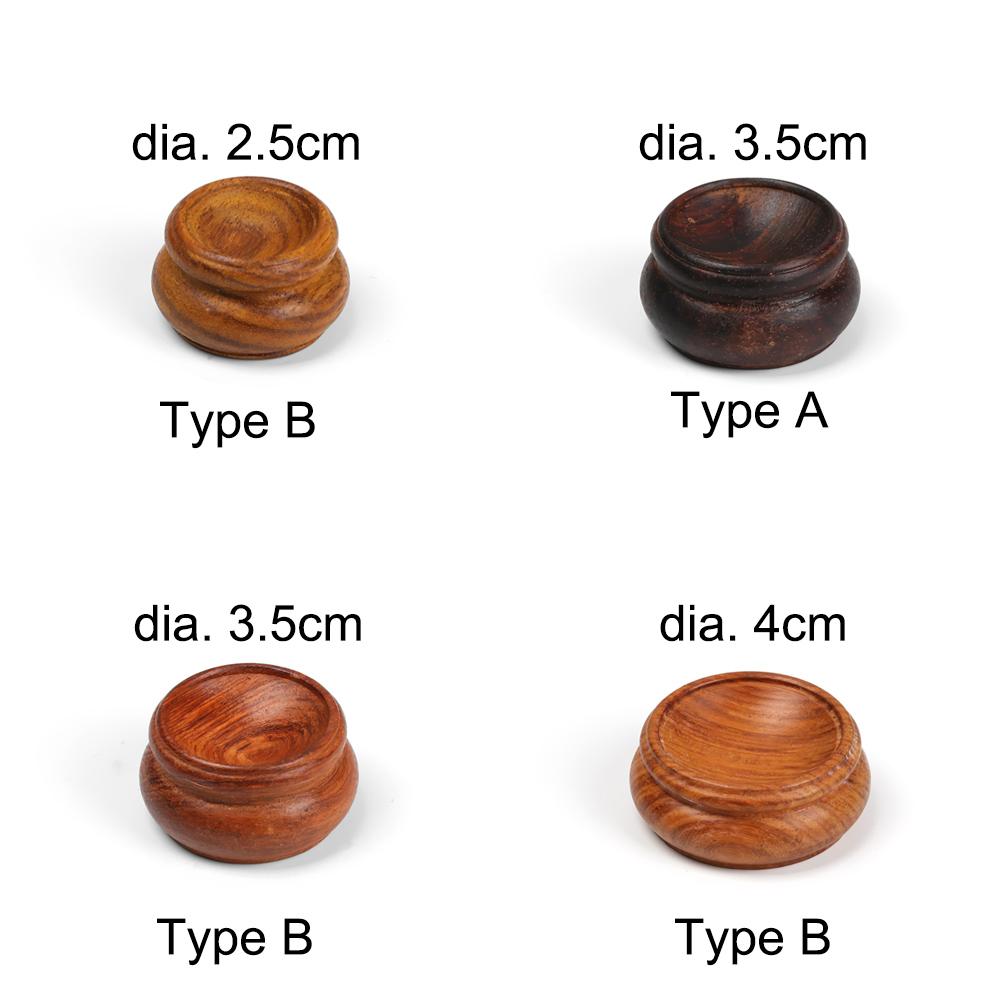 1 pz. Base per statuetta in cristallo con sfera, artigianato, ornamenti da tavolo, oggetti di scena per fotografia, supporto per pietra a sfera, supporto in legno