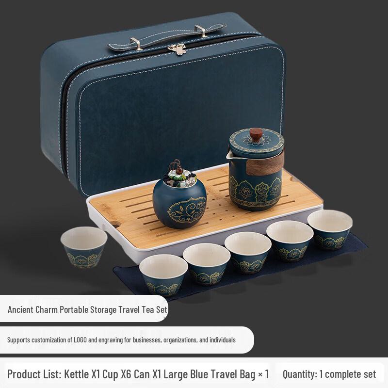 Youluo Portable Ceramic Travel Tea Set