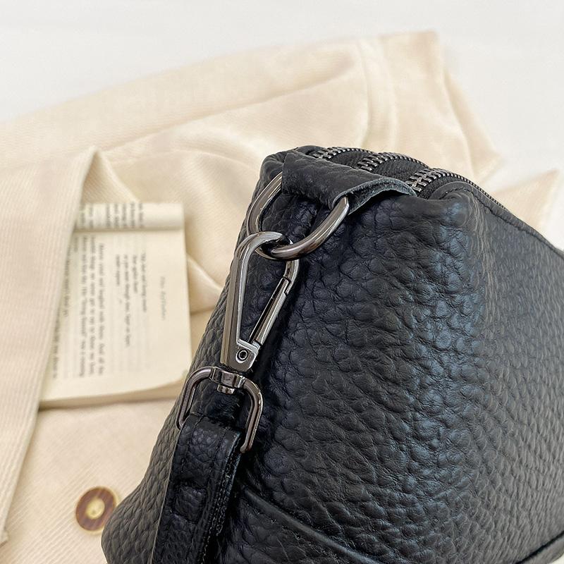 Genuine Leather Casual Women Shoulder Messenger Bags Top Quality Cowhide Commute Crossbody Bags for Women Ladies Purse Handbags