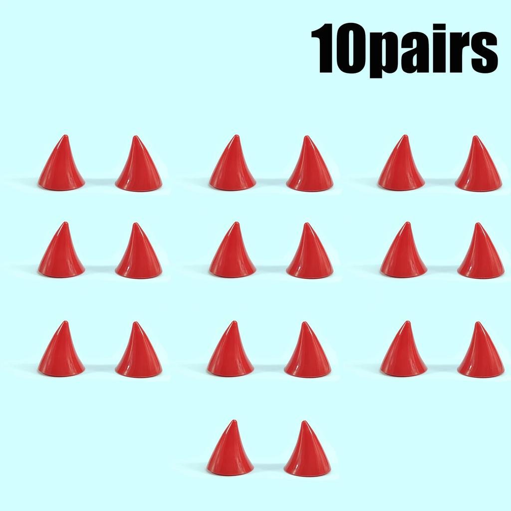 Halloween Devil Horns Helmet Decoration Suction Cup Accessory for Motorbike Ebike Male Female Helmet Halloween Costume Decor