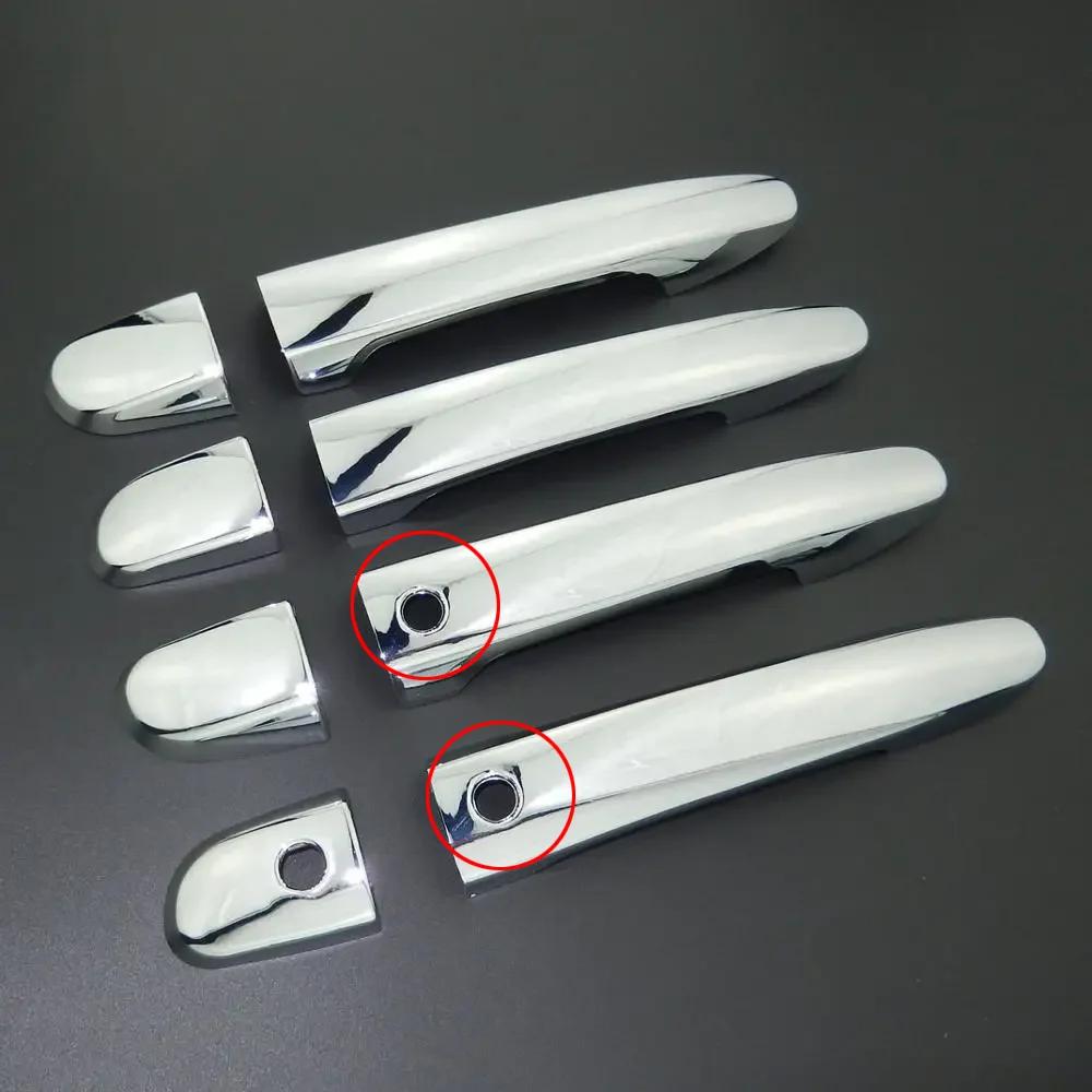 

For Mazda CX-5 CX5 2012-2016 Car Chrome Styling Side Door Handle Cover Trims & Door Bowl Cover 2013 2014 2015 2 Button Handle