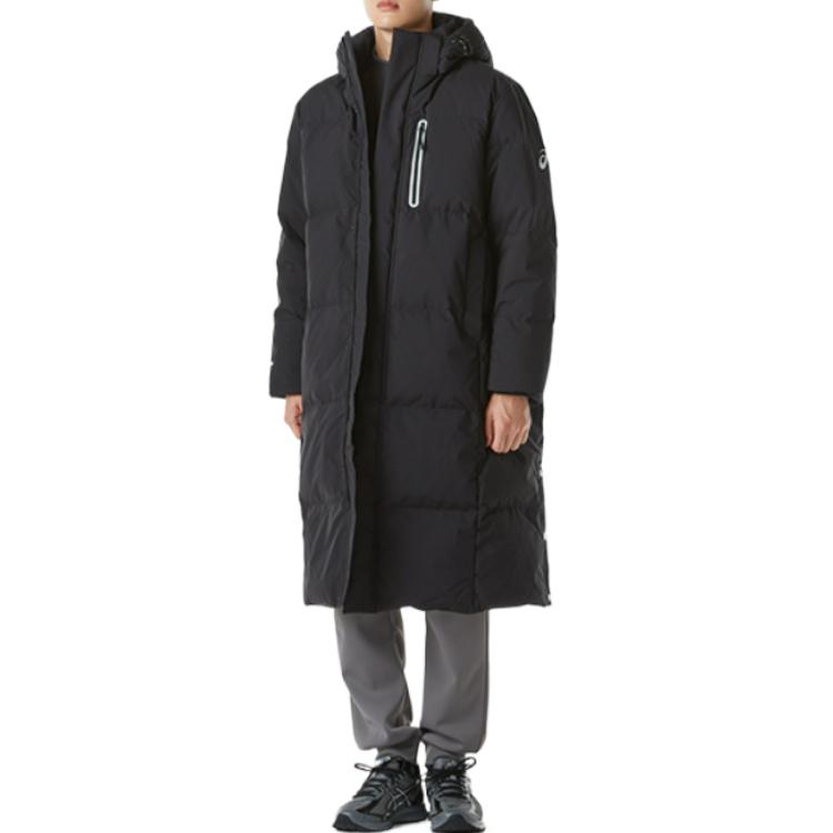 ASICS Down Jackets Men's Black Hooded Moderate Other 2033B866-001
