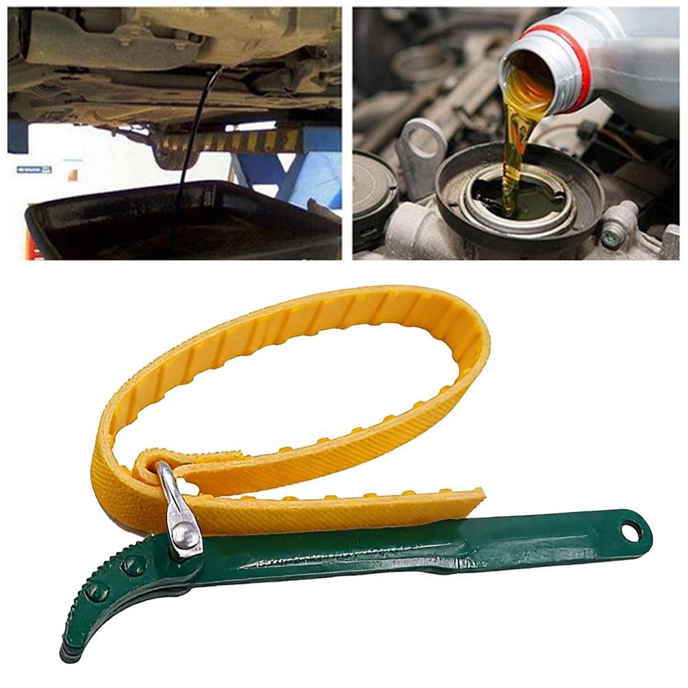 Adjustable Car Oil Wrench Filter Disassembly Tool, Belt Wrench, Puller, Car Motorcycle Disassembly And Maintenance Tool