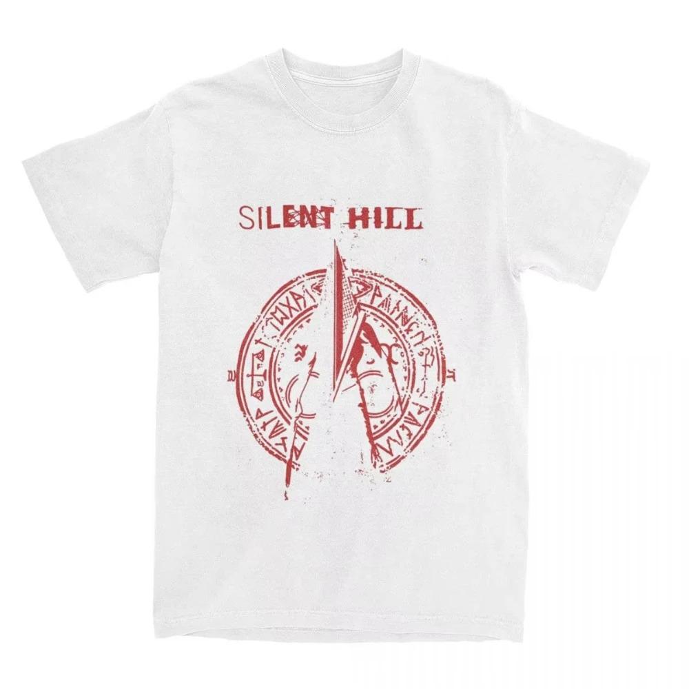 Silent Hill Movie Game Stuff Printed TShirt Men Women Awesome Cotton Original Tops Fashion Oversized New Hot Sale Male TShirt