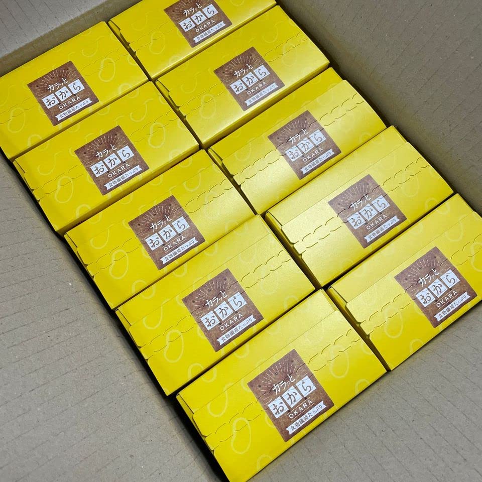 Maeda Seika Dry Okara 3 pieces x 7 10 pieces (Soybean pulp) bags,