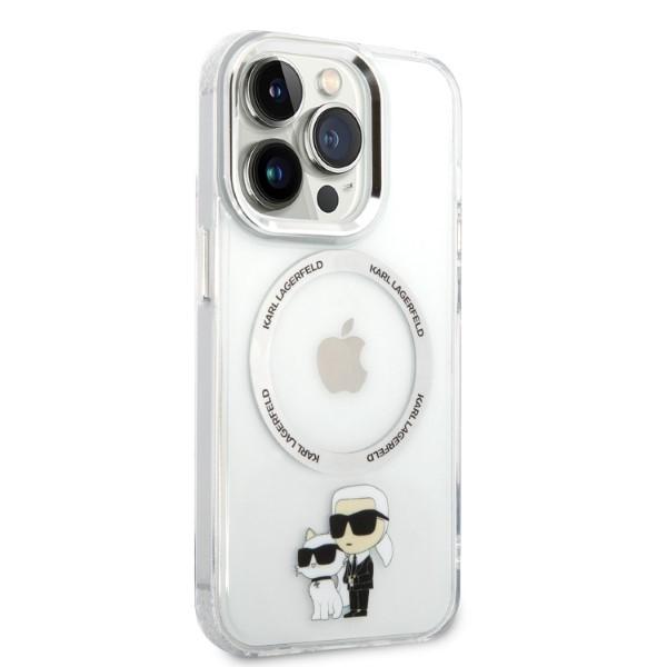 Etui Do iPhone 14 Pro Karl Lagerfeld MagSafe Transparentne