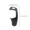 Gear Shift Knob Head Cover Trim Carbon Fiber ABS For BMW 3 4 Series F30 F34