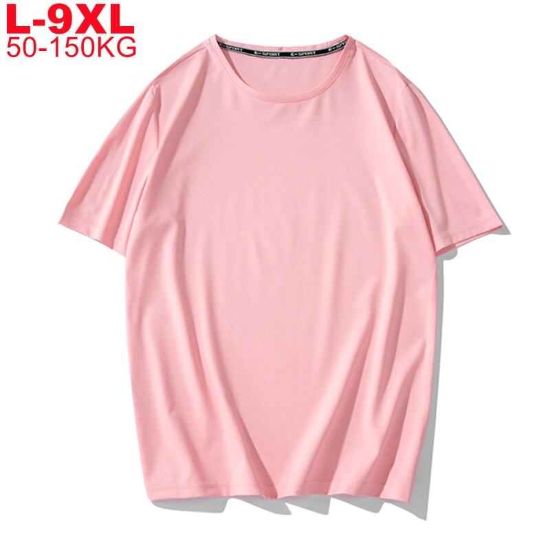

Большая футболка Грудь 158см 180кг Мужская летняя футболка Повседневная футболка с коротким рукавом Мужская быстрая сухая футболка Мужчины Плюс Размер 7xl 8xl 9xl