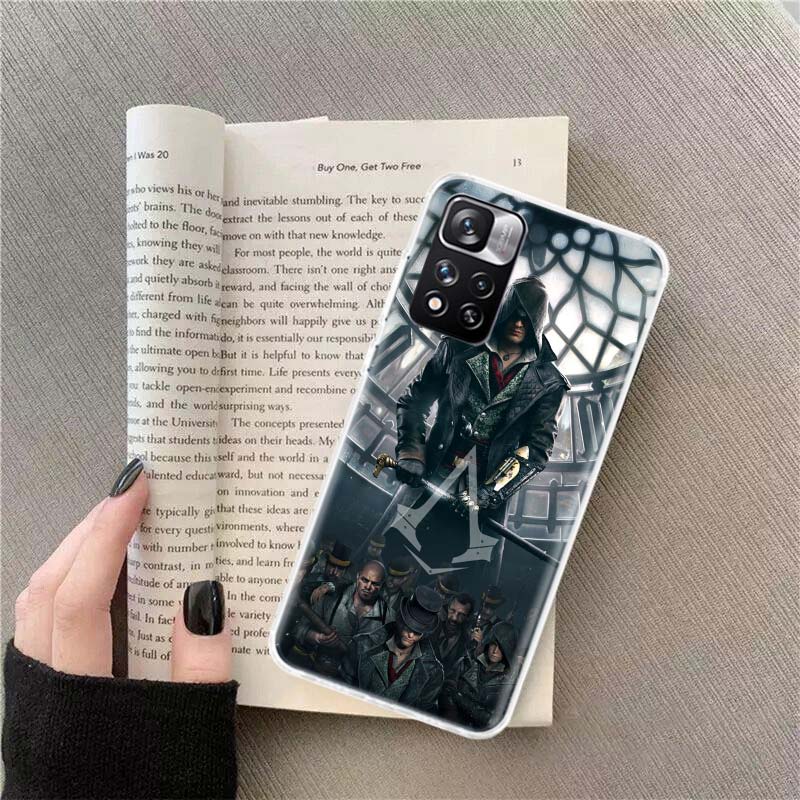 A-Assassins Game Creed Phone Case For Xiaomi Redmi Note 11 12 14 13 Pro Plus 5G 14S 4G 12S 10 10S 11T Pro 11S 11E Coque Fundas T