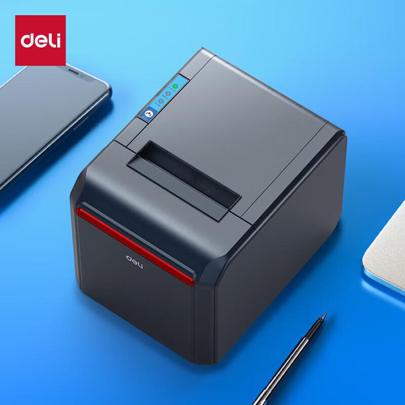 Deli GE900F 80mm Commercial Thermal Receipt Printer with WiFi CN plug (adapter included)