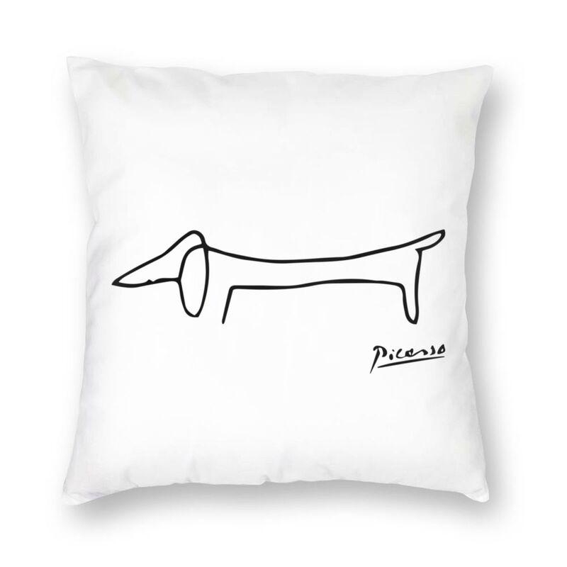 Pablo Picasso Luxury Cushion Cover Car Polyester Pillowcase Single Row Face Art Pillowcase Sofa