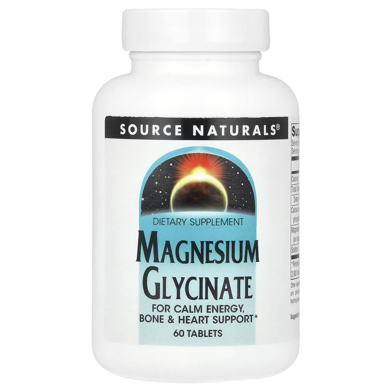 

Magnesium Glycinate, 60 Tablets