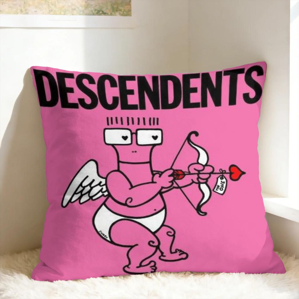 Descendents Milo Goes to College Pillow Case  Comfy Pillow Cover For Sofa Home Decor Funny Pillowcases