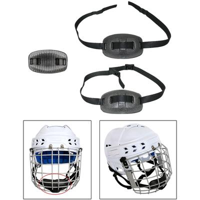 Hockey Helmet Chins Pad Football Chin Cover Portable Easy To Install Face Guard Chin Padding for Traveling Riding Skating