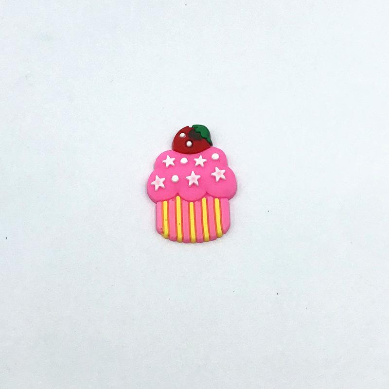 Cartoon Ice Cream Keychain, Phone Case, Hair and Shoe Accessories, DIY Buckles, and Storage Box