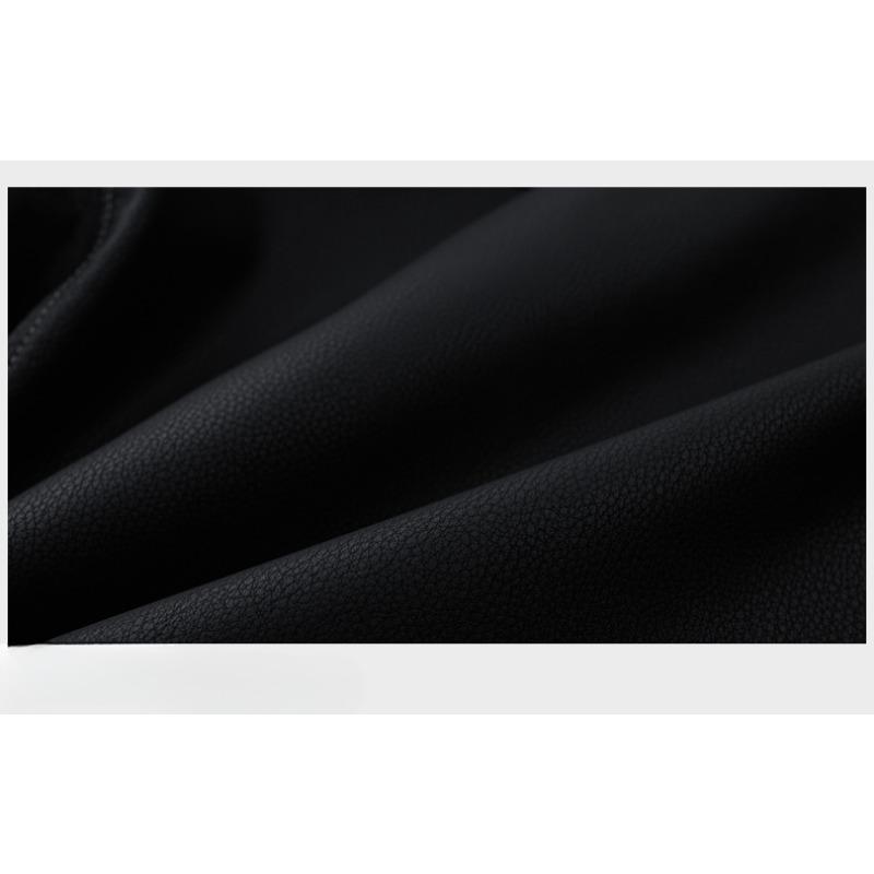 Пуховик из натуральной кожи — фото 9