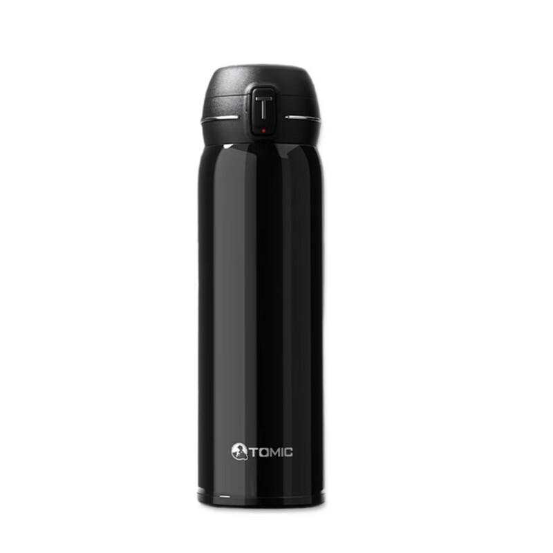 TEMEKE Pure Titanium Pop-Up Thermos Bottle 500ml