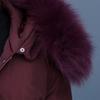 Real Fur Collar Middle Age Women's Puffer Jackets Winter Vintage Parkas Hooded Liner Detachable Plus Size Thick Warm Long Down Coats Woman Outerwears