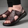 Herren Wasserdichte Rutschfeste Weiche Sohle Sandalen: Geruchsresistente, Doppelfunktions-Strandpantoffeln
