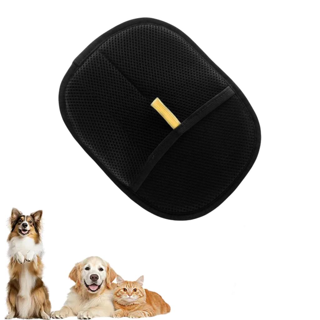 Pet Hair Remover Brush Kitten Hair Remover Gloves Deshedding Brush Glove for Dog Cat Double-Sided Fur Hair Cleaning for Carpet