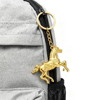 Pingente de Chaveiro Yousheng Ano do Cavalo Artesanato Exquisito Corrente de Chave Portas Mochilas Bolsas Porta-Chaves